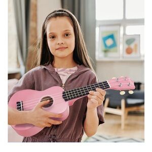 NEW Ukulele Pink 21" 4 string